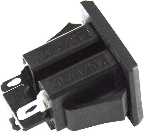3 Pcs AC 125V US Outlet Panel Mount Power Rewiring Socket Black in Kuwait