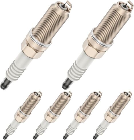 6Pack Iridium & Platinum Spark Plugs Compatible with Nissan Altima Maxima Murano Pathfinder Quest Frontier Xterra NV1500 Toyota 4Runner Tundra Kia Optima Rondo Hyundai Santa Fe,92174 in Saudi Arabia