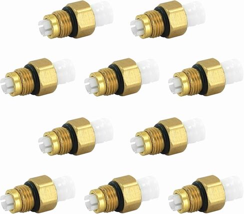10 pcs Air Valve M10 Air Connector Brass Fittings, Air Suspension Repair Kits for Jeep Touareg Cayenne 955 Q7 in Saudi Arabia