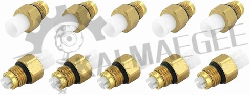 10 pcs Air Valve M10 Air Connector Brass Fittings, Air Suspension Repair Kits for Jeep Touareg Cayenne 955 Q7 in Saudi Arabia
