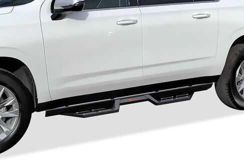 لوحات الجري المنسدلة المصنوعة من الفولاذ الكربوني شديدة التحمل من APS متوافقة مع Chevy Suburban 2021-2026 in Saudi Arabia