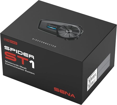 نظام اتصالات شبكي للدراجات النارية Sena Spider ST1 مع مكبرات صوت عالية الدقة، حزمة مزدوجة (توقف) in Saudi Arabia