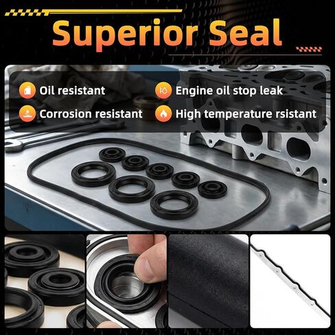 مجموعة حشيات غطاء الصمام VS50551R تناسب Ford Escape Taurus 2001-2004، وMazda Tribute MPV 2001-2004، وMercury Sable 2001-2003 3.0L V6 24V in Kuwait