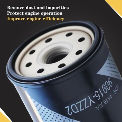 90915-YZZD2 Engine Oil Filters 90915-YZZD1 Fits for Toyota Camry Tacoma Highlander Tundra Lexus Replaces 90915-YZZG2 90915-20003 90915-20001 (6-Pack) in Kuwait