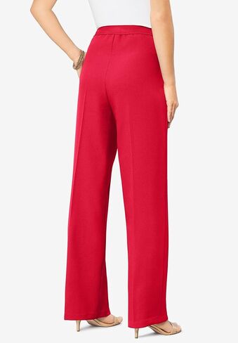 Roaman's Women's Plus Size Wide Leg Bend Over Pant in Saudi Arabia