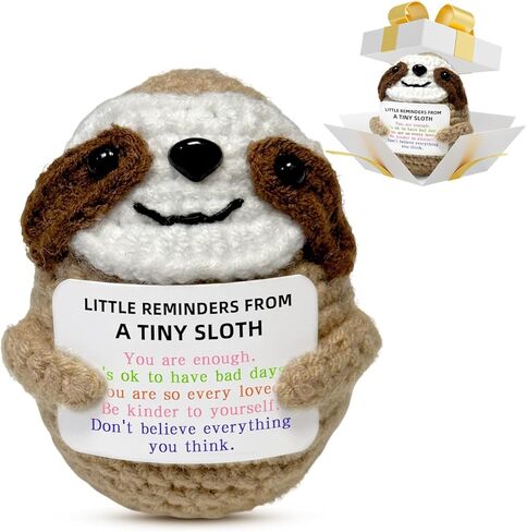 Positive Crochet Bee with Detachable Flower, Soft & Comfortable Emotional Support Gifts Back to School Christmas Birthday Anniversary Desk Decor for Women Men Friend Teacher Coworker Mom in Saudi Arabia