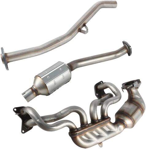 Catalytic Converter Front and Rear Set Compatible with 2011-2016 Subaru Forester 2.5L /2012-2016 Impreza 2.0L /2013-2014 Outback 2.5L, Catalytic Convertor Kit Direct-fit Replacement Parts in Kuwait