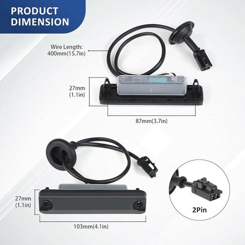 Rear Trunk Lid Switch Liftgate Switch 812601D000 for Kia Ceed 2008 2009 2010 2011 2012 in Saudi Arabia