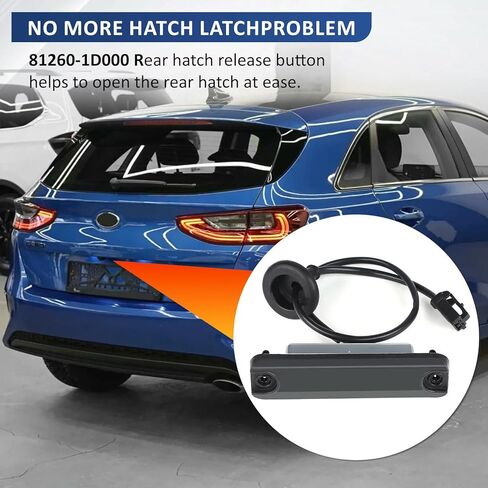 Rear Trunk Lid Switch Liftgate Switch 812601D000 for Kia Ceed 2008 2009 2010 2011 2012 in Saudi Arabia