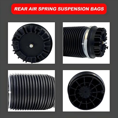 2PCS Rear Air Suspension Spring Bags Compatible with Dodge Ram 1500 2013-2018 & 1500 Classic 2019-2020 Heavy Duty Air Ride Replacement for 68248948AA 4877136AA Fix Sagging & Towing Stability in Kuwait