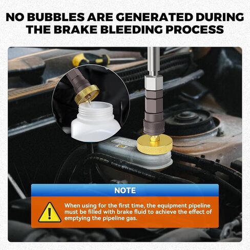 Universal Brake Bleeder Adapter, Adjustable 22-58mm Master Cylinder Adapters Aluminium Alloy with 4 Quick Couplings, Rubber Seal Ring for Buick, Chevrolet, Honda, Toyota & More in Kuwait