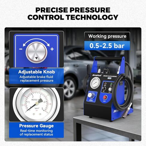 Universal Brake Bleeder Adapter, Adjustable 22-58mm Master Cylinder Adapters Aluminium Alloy with 4 Quick Couplings, Rubber Seal Ring for Buick, Chevrolet, Honda, Toyota & More in Kuwait