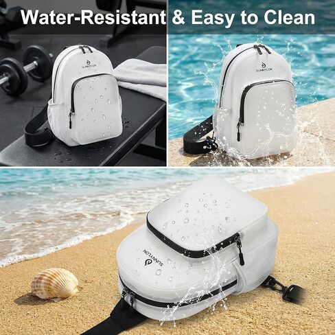 TPU Crossbody Sling Bag for Women,Waterproof Chest Bag with Adjustable Strap, Stadium Clear Bag for Travel Concert in Kuwait