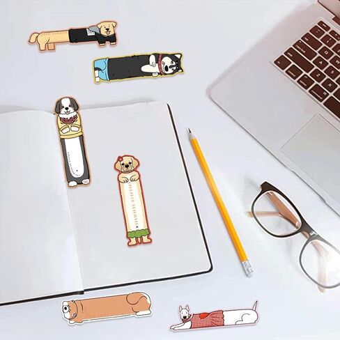 30PCS Bookmarks for Kid Cute Dog Bookmarks Animal Theme，Funny Bookmark for Men,Women, Book Lovers,Page Markers for Students Teachers Reading,DIY Art Decoration Cards，Romance Reader Present Handmade in Saudi Arabia