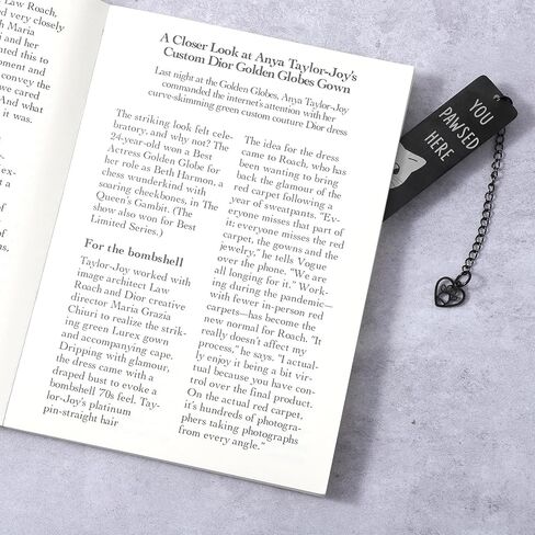Cute Cat Bookmark, Cat Book Lover Gifts for Women Men, Funny Cat Gifts for Friends Coworkers, Birthday Gift for Book Lovers, Christmas Stocking Stuffers for Book Reading Bookish Gifts in Saudi Arabia
