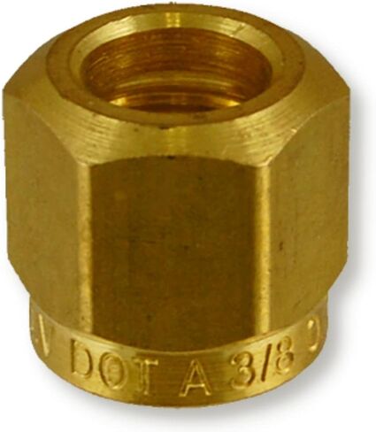 3/8 "DOT الهواء الفرامل النحاس أنبوب الجوز المناسب لأنابيب النايلون | 31461-06 in Kuwait