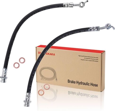 Brake Hydraulic Hose Rear fits Hyundai Tucson,ix35 2010 2011 2012 2013 2014 2015 2016 fits Kia Sportage 2011 2012 2013 2014 2015-2016 Replacement 587372S100, 587382S100 2 x in Saudi Arabia