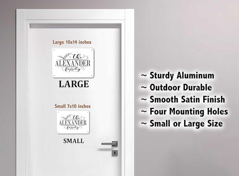 Door Sign - Welcome to Our Home in Nigerian Pidgin Language - Decorative White Aluminum in Saudi Arabia