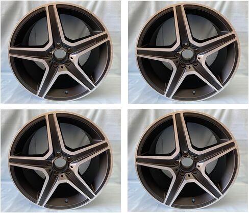 4pc 18" MATTE SPORT WHEELS FITS MERCEDES BENZ AMG E320 E430 E350 E500 E55 RIMS in Saudi Arabia