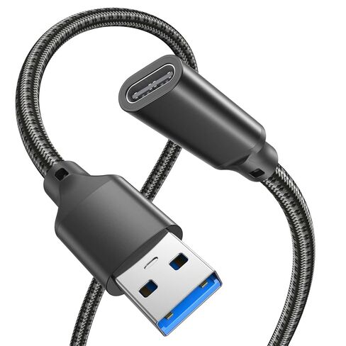كابل USB 3.0 إلى Micro B بطول 6 أقدام 2 حزمة، سلك USB من النوع A إلى Micro B ذكر إلى ذكر مع موصل مطلي بالذهب متوافق مع القرص الصلب وSamsung Galaxy S5 وNote 3 والكاميرا والمزيد in Kuwait