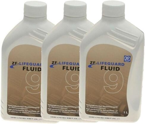 ZF 3 Liter Lifeguard 9 Auto Trans Fluid for ZF9HP 948TE 9HP48 LR Fiat 3 x 1L in Saudi Arabia