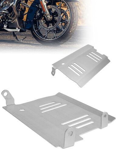 Skid Plate for Road Glide, Aluminium Lower Engine Chassis Protection Guard Compatible with Touring Street Glide, CVO Street Glide Special FLTRXSE, FLTRX, FLTRXSTSE, FLHX, FLHXSE 2024-UP in Kuwait