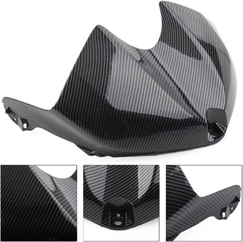 Cnkaka036 Carbon Fiber Gas Tank Box Front Cover Panel Fairing for Yamaha YZF-R6 2008-2016, Plastic in Saudi Arabia