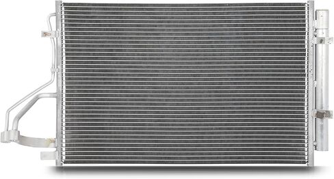 SCITOO Air Conditioning Condenser Compatible with 2011-2013 for Hyundai for Elantra 1.8L 2013 for Hyundai for Elantra Coupe 1.8L 2014 for Hyundai for Elantra Coupe 2.0L Replace#3967 in Saudi Arabia