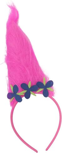 Wildarms Troll Headband with Fluffy Mane & Shamrock – Halloween Cosplay Party headband for Adults Teens in Kuwait