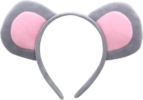 JOYFISCO عصابة رأس على شكل آذان الفأر لطيف على شكل آذان الفأر عصابة رأس على شكل حيوان زي تنكري لعيد الهالوين in Kuwait