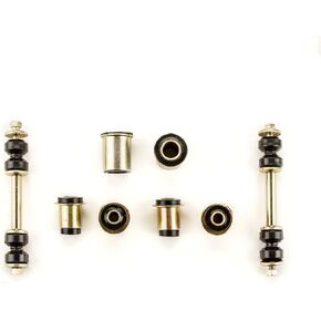 Black Poly Front End Suspension Bushing Set Polyurethane Steel Sway Bar Links Control Arm Bushings for Plymouth for Barracuda 1964-1969 KIt or Single Part BPFESBSF11PB 901-81942 in Kuwait