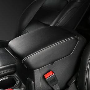 غطاء وحدة التحكم المركزية CZCGYDY، غطاء مسند ذراع جلدي لسيارة Jeep Wrangler JL JLU 2018-2023 Jeep Gladiator JT Truck 2020-2023 (ليس لـ JK/JKU)، مضاد للخدش، مقاوم للتآكل in Kuwait