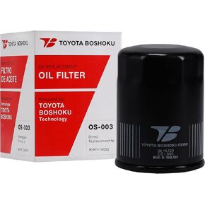 Toyota Boshoku (TB) Oil Filter, Engineered as Direct Replacement of 90915-TA002 Fits 2002-2009 Toyota Camry 2.4L GAS; 2006-2008 RAV4; 2008-2015 Scion xB ; 2005-2010 tC in Kuwait