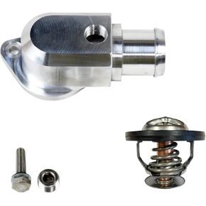 Granatelli Motorsports 430180 compatible with Jeep Trackhawk Billet Thermostat Housing w/ 180 degree Thermostat in Saudi Arabia