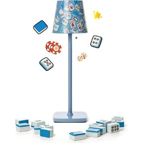 مصابيح طاولة ماجونج، مصباح صغير لاسلكي 3 ألوان ناعمة يعتم هدية ماجونج لعشاق المنزل/غرفة النوم/العشاء/المكتب/المقهى/غرفة الطعام in Kuwait