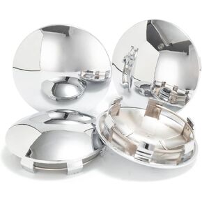 4Pcs 2.54in / 64.5mm Car Wheel Center Caps for VOSSEN CV3 CV5 Chrome Outer 2.54 in, Inner 2.38 in Snap-On Hub Caps in Saudi Arabia