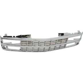 Garage-Pro Front Grille Assembly For Chevrolet Blazer 1992-1993, Chevrolet C1500 1988-1993, Chrome, Plastic, For Models With Composite Headlights, Truck Grill in Kuwait