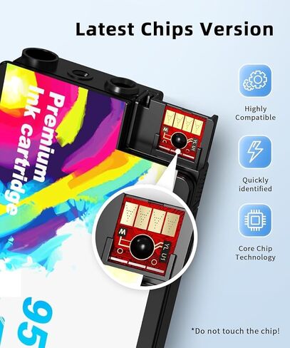 استبدال خراطيش الحبر 952XL المتوافقة مع Q-image لحزمة التحرير والسرد لخراطيش الحبر 952 952XL تعمل مع طابعات OfficeJet Pro 7740 8710 8720 8702 7720 8210 8216 8715 8725 8730 8740 (4 حزم) in Kuwait