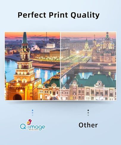 استبدال خراطيش الحبر 952XL المتوافقة مع Q-image لحزمة التحرير والسرد لخراطيش الحبر 952 952XL تعمل مع طابعات OfficeJet Pro 7740 8710 8720 8702 7720 8210 8216 8715 8725 8730 8740 (4 حزم) in Kuwait