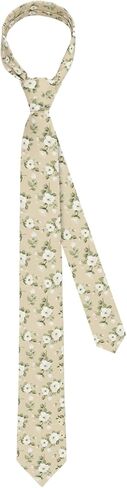 ربطات عنق للرجال، ربطات عنق رجالية رفيعة مطبوعة بالزهور لحفلات الزفاف وحفلات التخرج اليومية in Kuwait