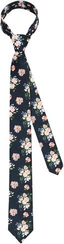 Floral Ties for Men, Skinny Mens Ties Flower Printed Men's Neckties for Wedding Party Casual Graduation Daily in Saudi Arabia