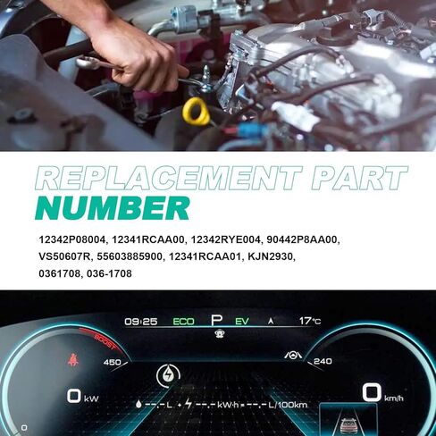 Engine Valve Cover Gasket Kit, Compatible with Accord 2003-2007, Ridgeline 2006-2008, Pilot 2005-2008 etc, Replace OE Number 12341RCAA00/ VS50607R/ 0361708 in Saudi Arabia