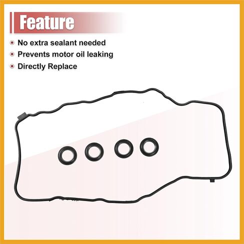 1 مجموعة VS50741R غطاء صمام المحرك طوقا استبدال لهوندا سيفيك 2006-2015 استبدال in Kuwait
