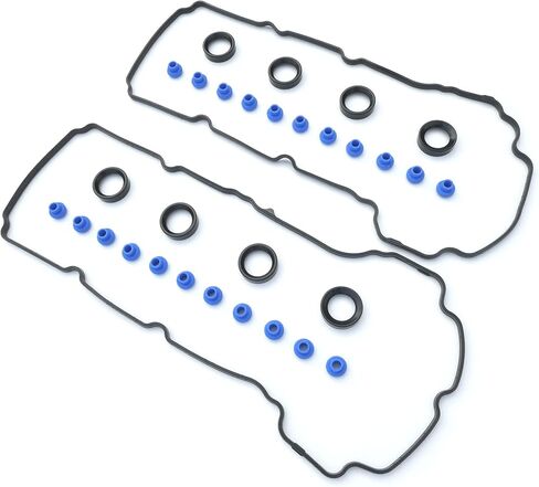 Engine Valve Cover Gasket Compatible with Ford & Lincoln & Mazda & Mercury Model Edge & Flex & Fusion & Taurus & MKS & MKT & CX-9 & Sable with Engine Base 3.5L V6 3.7L V6 (Rep# VS50767R) - EVS50767R in Kuwait