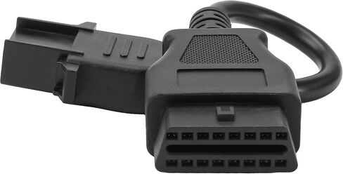 8 Pin OBD1 to 16 Pin OBD2 Diagnostic Adapter Cable Compatible with Volvo Heavy Duty Truck, Work with Truck Obd2 Scanner Tools and Code Reader in Saudi Arabia
