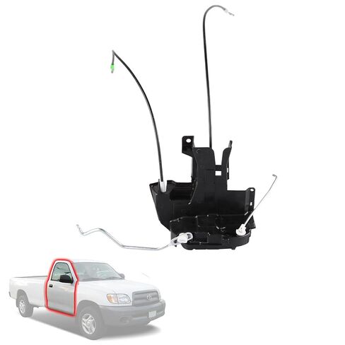 Manual Door Lock Latch Assembly Passenger Side Compatible for Toyota Tundra 2000-2006 Front Right Non-Power Lock Latch Replacement in Saudi Arabia