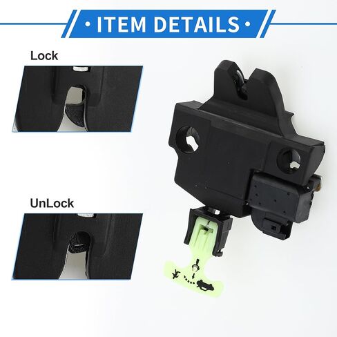 Rear Liftgate Door Lock Actuator for Toyota Camry 2012-2017 for Toyota Avalon 2013-2018 Tailgate Latch Assembly in Saudi Arabia