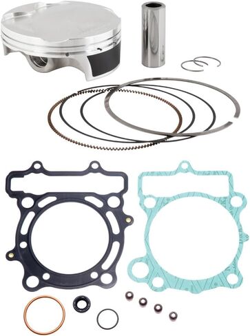TUSK مجموعة إعادة بناء كاملة للطرف العلوي القياسية (77 ملم) مكبس Wiseco لـ Kawasaki KX250F 2004-2005 in Saudi Arabia