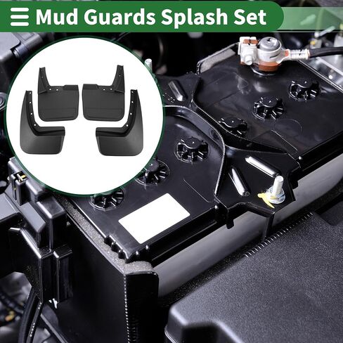 واقيات الطين من Motoforti واقيات الطين لسيارة Lincoln Navigator 2018-2023 مع ملحقات التركيب in Kuwait