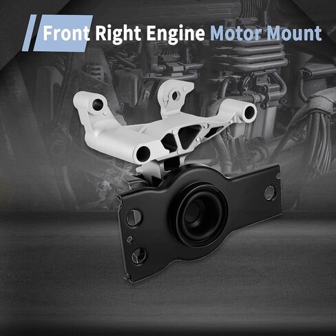 Front Right Engine Motor Mount A4348 Compatible with Nissan Sentra 2.0L 2007 2008 2009 2010 2011 2012, Replaces #11210-ET01B, 11210-ET01C, 11210-ET01D, 11210-9AH0A in Saudi Arabia